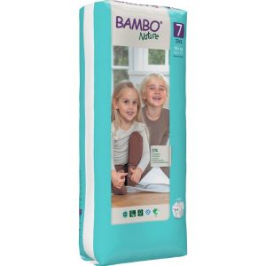 Бебешки еко пелени Bambo Nature Tall, размер 7, 3XL, 18+кг., 40 броя 